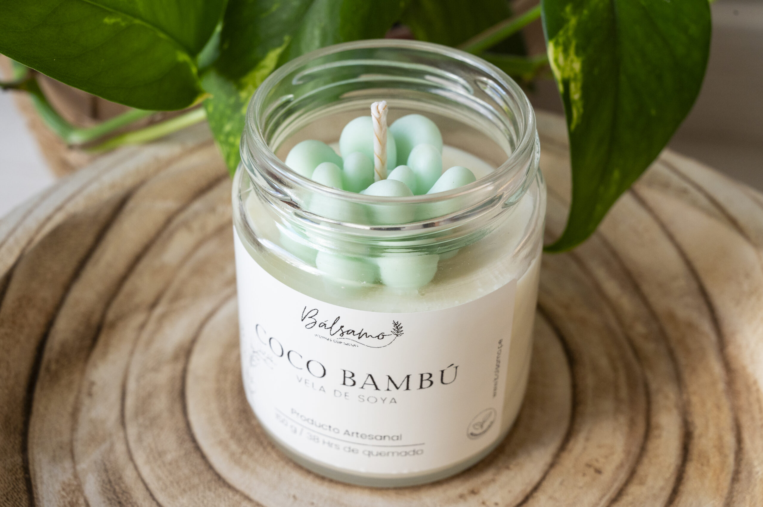 Vela de Soya - Coco-Bambú