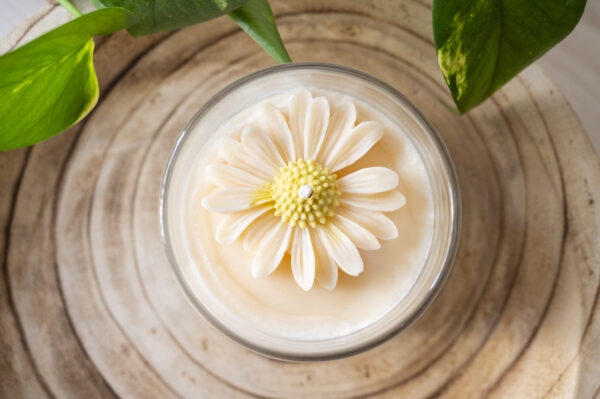 Vela de Soya (Vaso) - Vainilla - Imagen 3