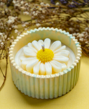 Vela de Soya - Concreto Margarita