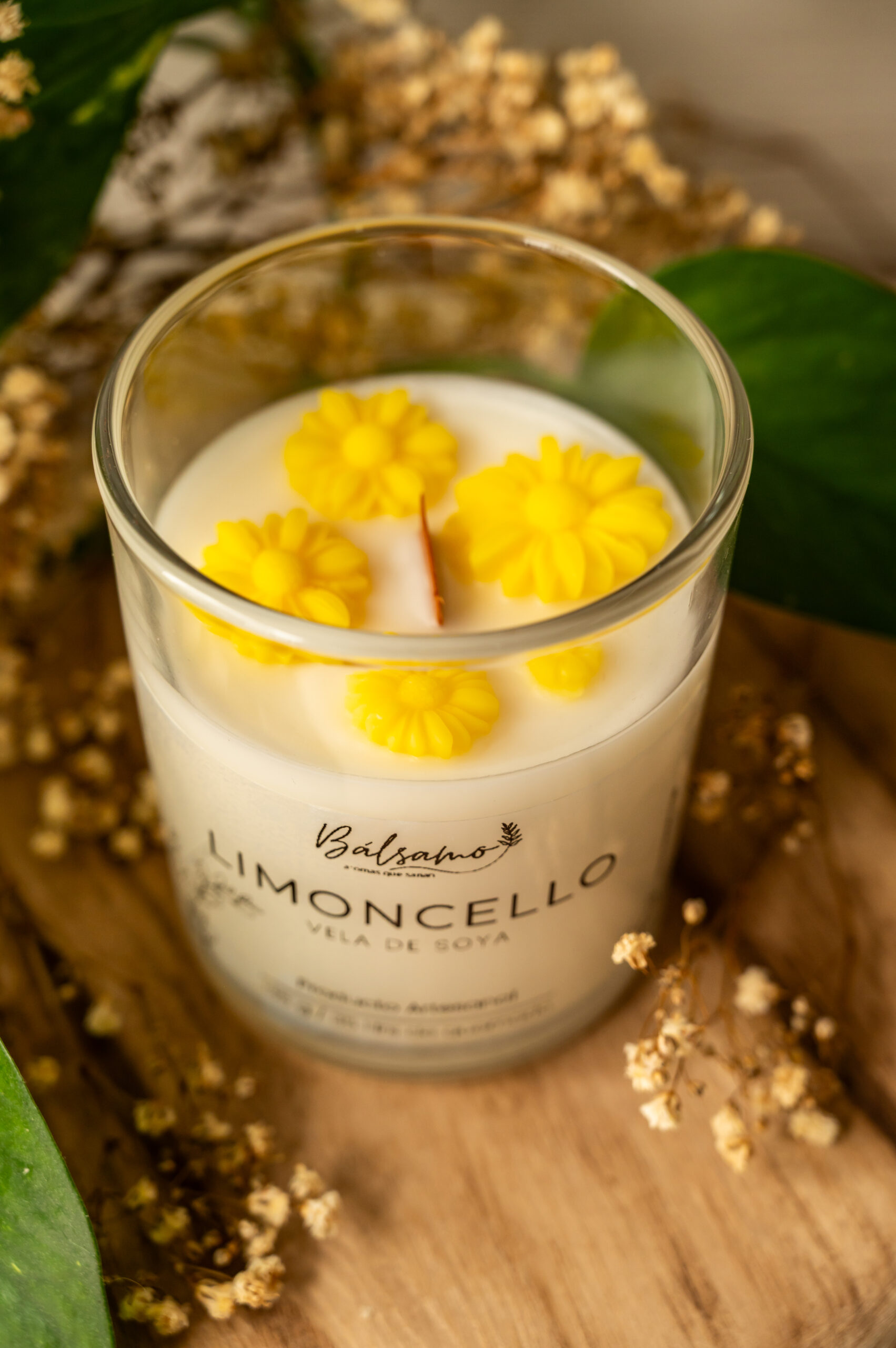 Vela de Soya (Vaso Tapa Madera) - Imagen 2