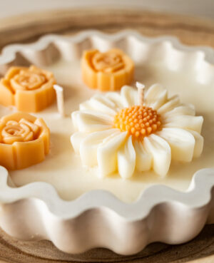 Vela de Soya - Concreto Ondas