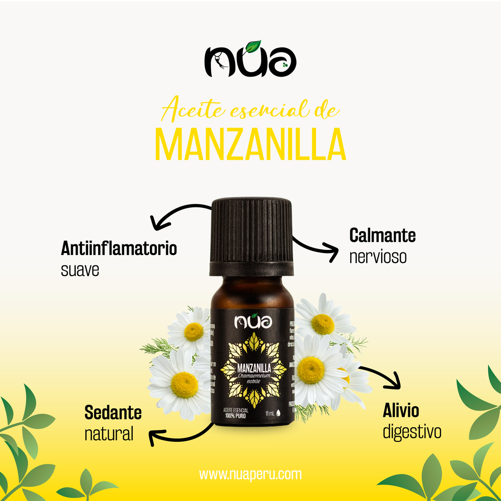 Aceite esencial de manzanilla